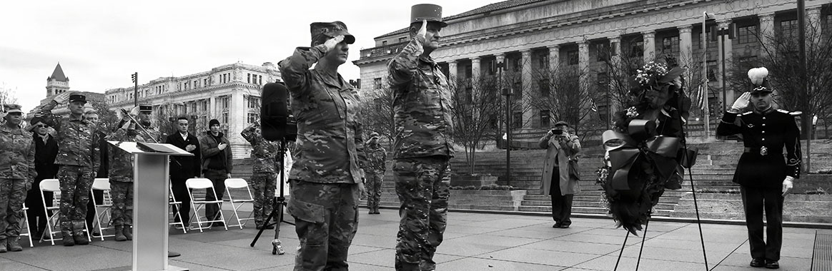 National Guard, French Army Leaders Mark Shared History, Alliance in Ceremony